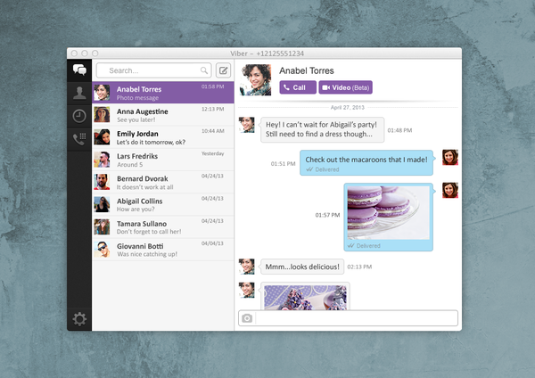 Viber cho Windows và Mac ra mắt 3