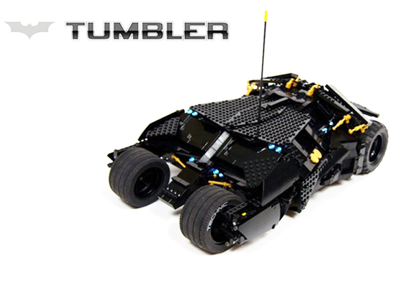 Siêu xe Batman phiên bản Lego trang bị cả súng và hiệu ứng "phun lửa" 1