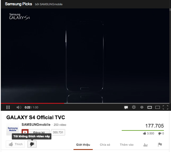 Sự thật về việc "Samsung mua chuộc Youtube" 2