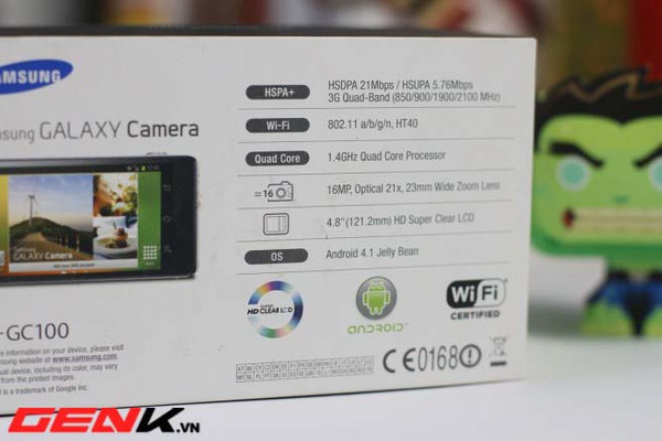 Đập hộp Samsung Galaxy Camera chính hãng tại VN: Máy đẹp, giá 12,5 triệu 4