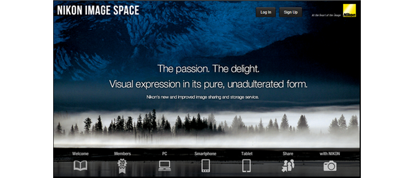 Dịch vụ lưu trữ ảnh trực tuyến Image Space được Nikon cải tiến 1