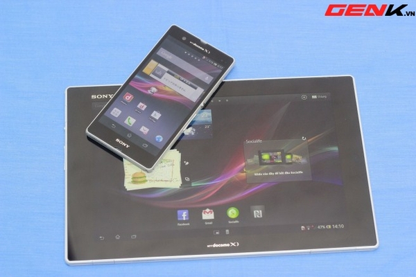 Đập hộp Sony Xperia Tablet Z phiên bản SO-03E tại Hà Nội 16