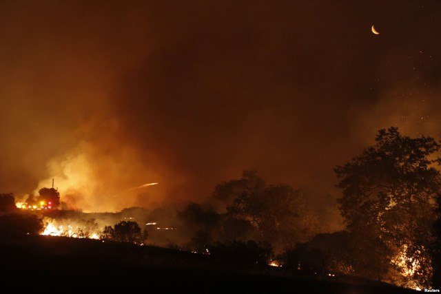  Vụ cháy rừng nghiêm trọng vào tháng 8 tại Mỹ.