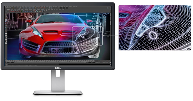 Dell UltraSharp 24 Monitor | UP2414Q - See more of everything - down to the smallest detail