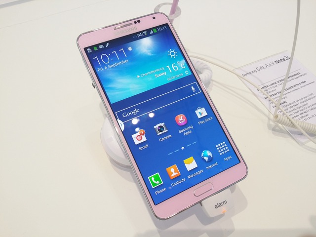 Sẽ có Galaxy Note 3 màu hồng