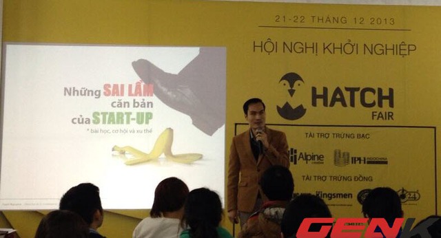 Ông Nguyễn Văn Tuấn, Giám đốc khối TMĐT của VC Corp chia sẻ về các sai lầm của startup Việt