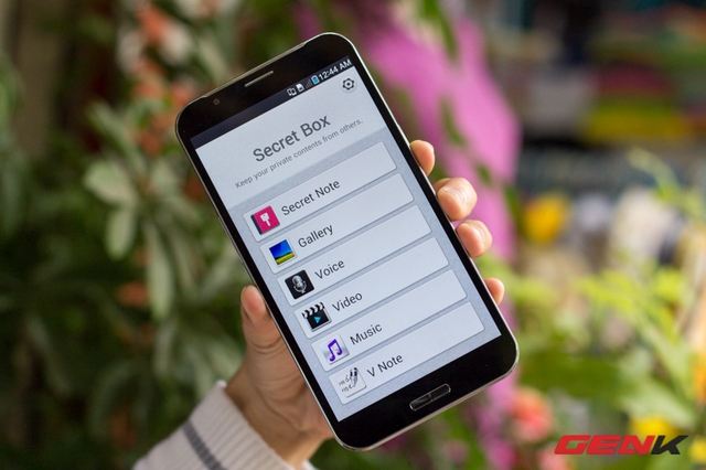  Ứng dụng Secret Box giúp bảo vệ các dữ liệu riêng tư như ảnh, video, nhạc hay cả những ghi chú.