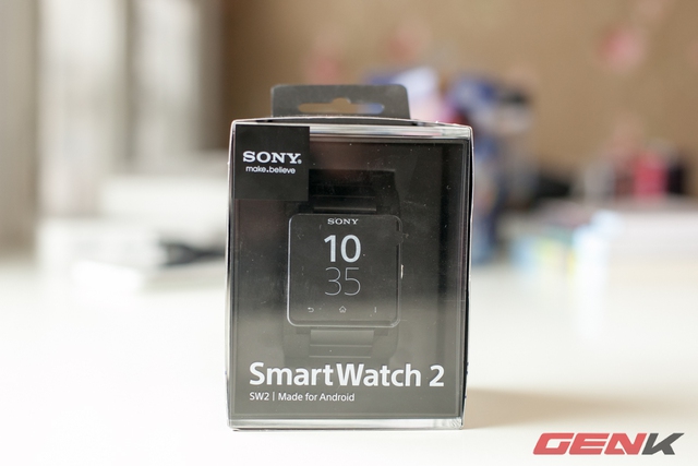  Sony đã làm SmartWatch 2 tốt hơn ngay từ khâu đóng hộp sản phẩm.