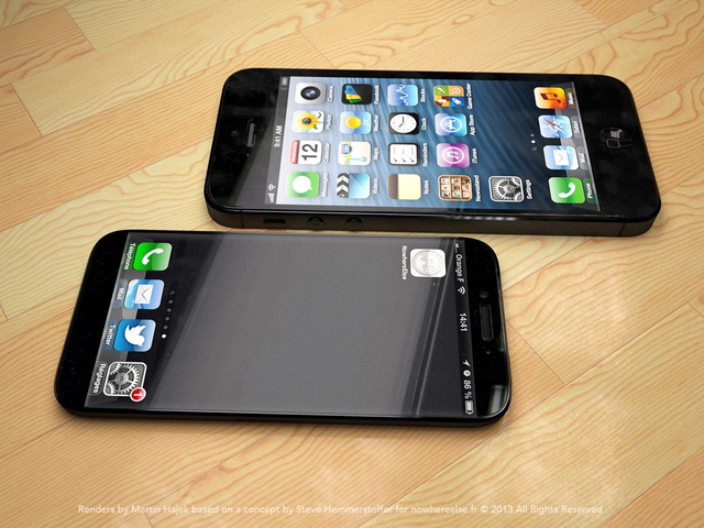 Một mẫu concept iPhone 6.