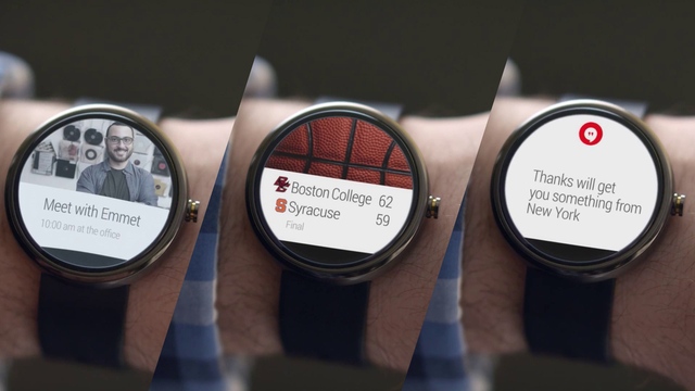 Loạt ảnh concept đồng hồ thông minh chạy Android Wear của Google 