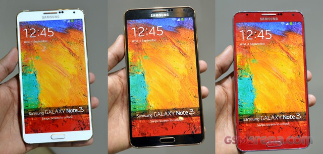 Samsung làm mới Galaxy Note 3 với loạt màu sắc quyến rũ