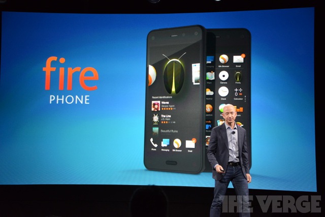 Amazon chính thức ra mắt Fire Phone với giao diện 3D thú vị