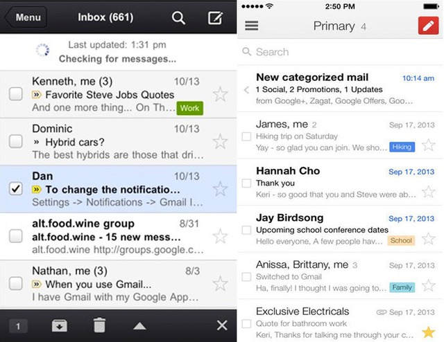 Gmail-ios