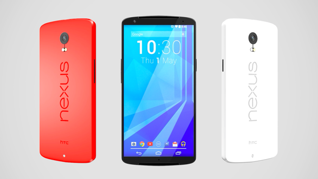 Ý tưởng Nexus 6 màn hình 5,7 inch phong cách HTC