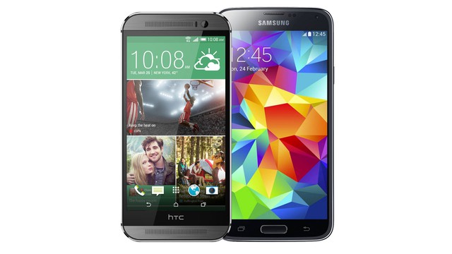 HTC One M8 đọ tài cùng Galaxy S5