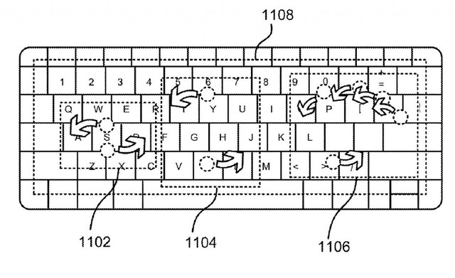 Microsoft keyboard Patent
