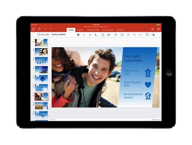 Microsoft chính thức giới thiệu Office cho iPad