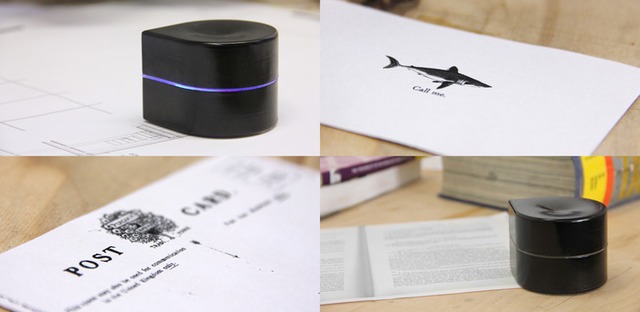 robot printer3 This mini robot is actually a portable printer, and it could be yours for $180