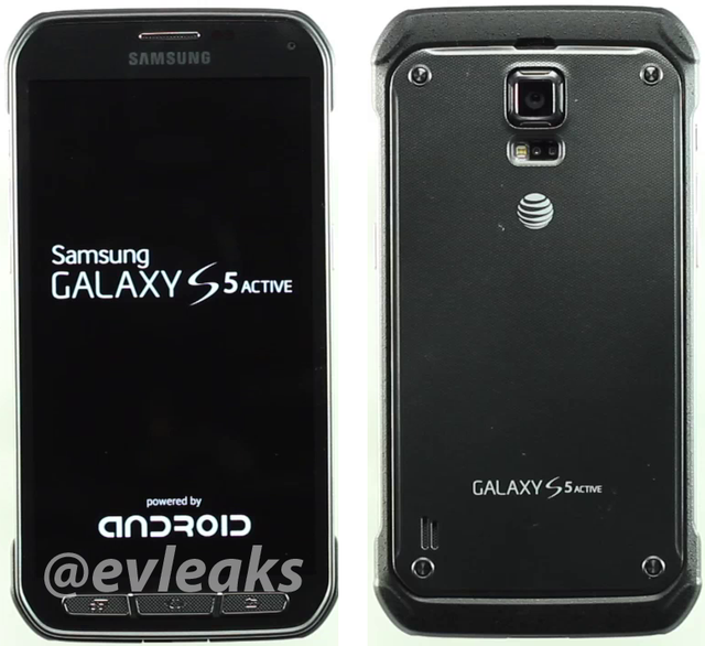 Lộ ảnh hoàn chỉnh "hầm hố" của Galaxy S5 Active