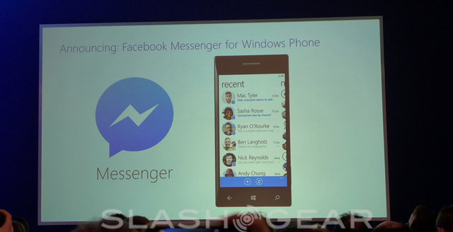 Facebook Messenger chính thức xuất hiện trên Windows Phone