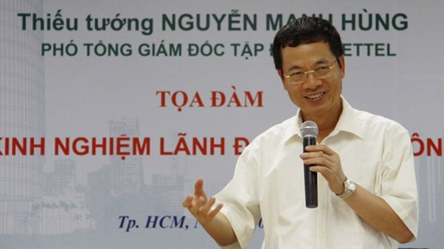 Ông Nguyễn Mạnh Hùng sẽ trở thành Tổng giám đốc Viettel từ 1/3.