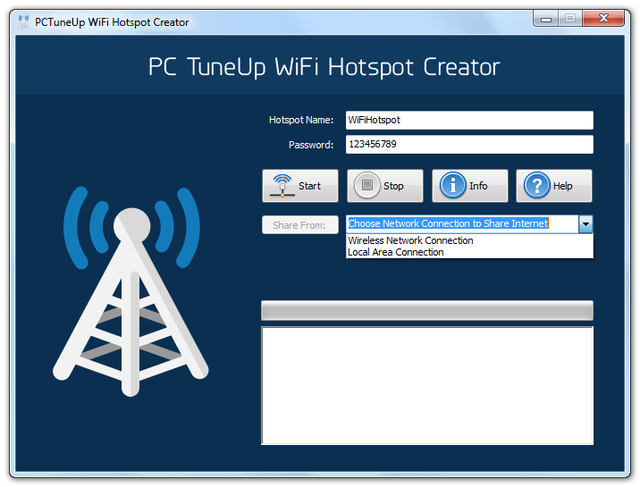 Free WiFi Hotspot Creator - Phát WiFi từ laptop đơn giản