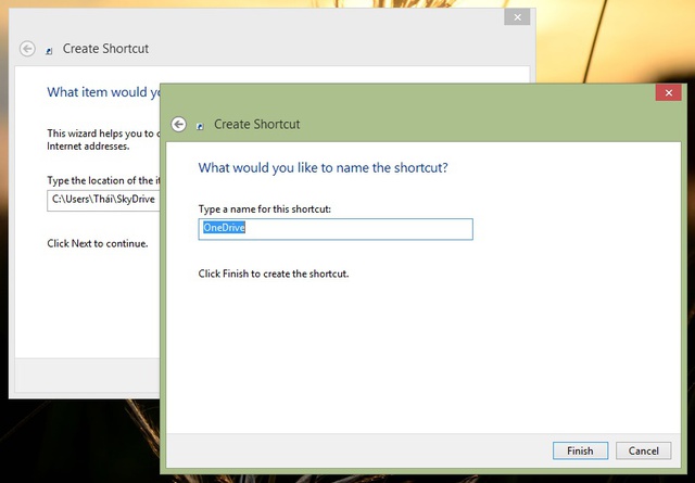 Thêm lựa chọn OneDrive vào lệnh Send To trên Windows 7/8.1