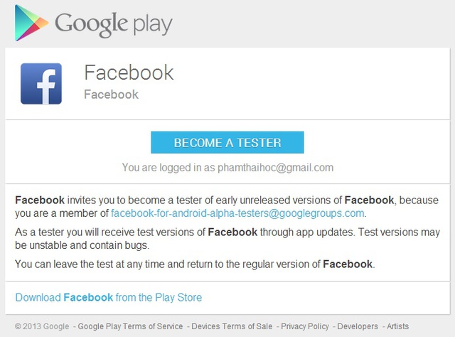Cách tham gia thử nghiệm giao diện mới của Facebook trên Android