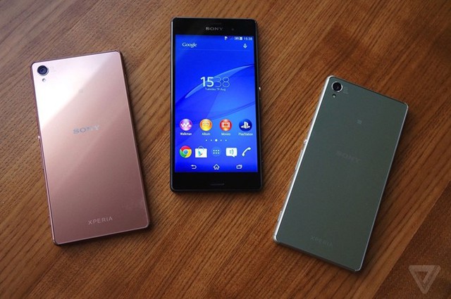 Ảnh thực tế bộ đôi Xperia Z3 và Z3 Compact vừa ra mắt