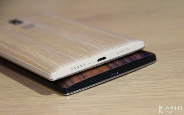 Cận cảnh thiết kế tre và gỗ của điện thoại cao cấp OnePlus One