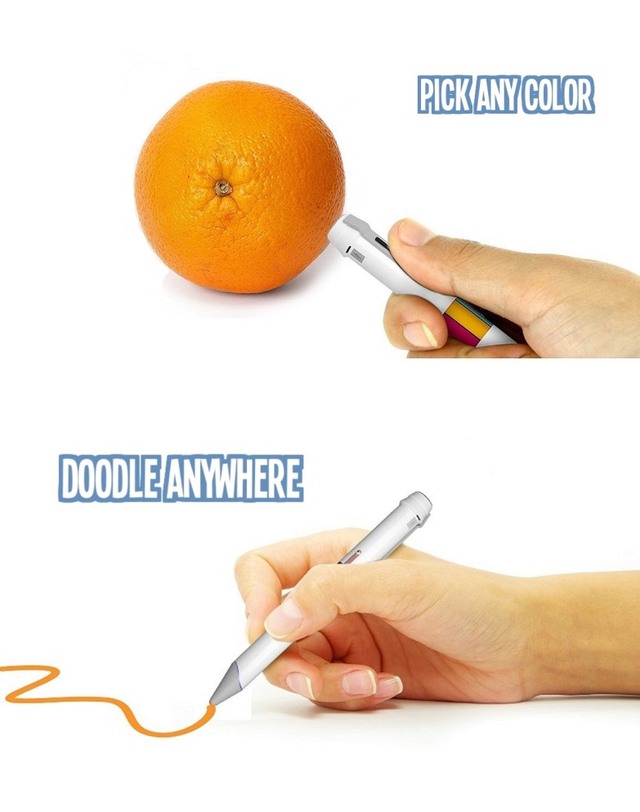 Scribble Pen, bút vẽ "thần kì"có thể tái hiện được chính xác 16 triệu màu sắc