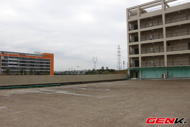 Một góc khu ký túc xá dành cho nhân viên. Tại đây, công nhân nếu kết hôn có thể đưa cả gia đình đến ở cùng và chi phí hoàn toàn được Gionee tài trợ.