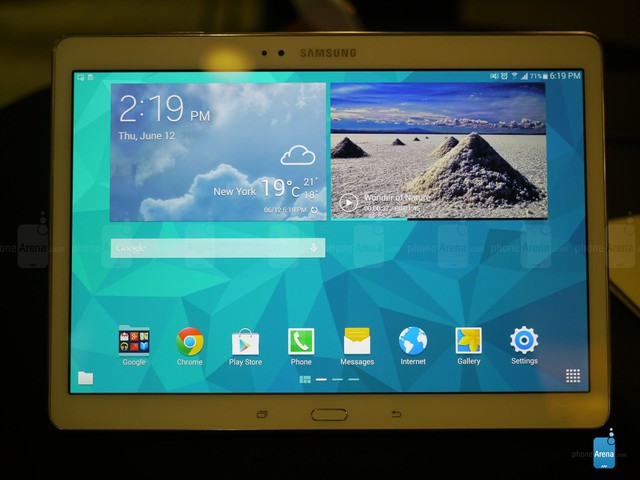 Samsung Galaxy Tab S 10.5 screenshots - Samsung Galaxy Tab S 10.5 hands-on