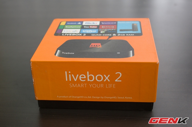 Đánh giá nhanh livebox HD 2 - Thêm một lựa chọn đáng giá cho phòng khách
