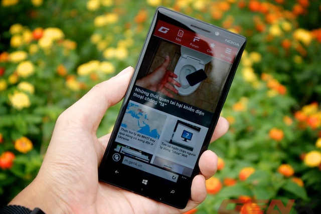 Đánh giá Lumia 930: Cánh chim đầu đàn của Windows Phone