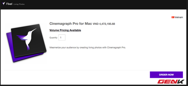 Cinemagraph Pro: Ứng dụng photo dành cho dân chuyên siêu giảm giá trên AppStore