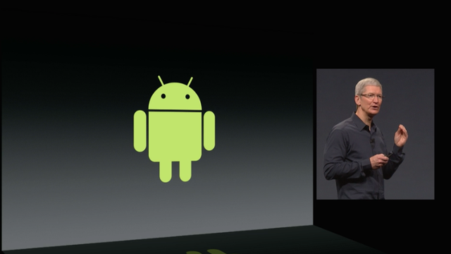 Apple không ngại "ném đá" đối thủ Android trong sự kiện ra mắt iOS 8