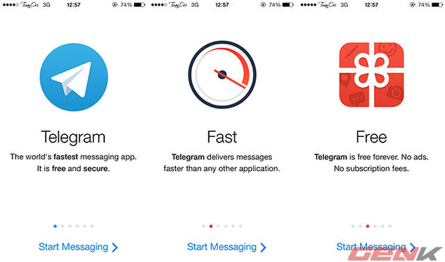 Telegram vượt mặt WhatsApp trên bảng xếp hạng ứng dụng miễn phí AppStore