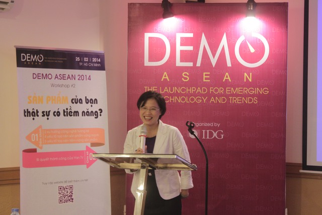 Bà Trương Vân Anh – Giám đốc sự kiện IDG ASEAN