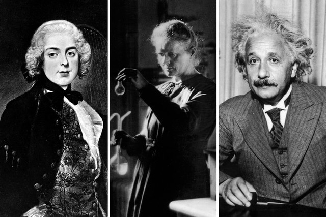  Mozart - Marie Curie - Einstein. 