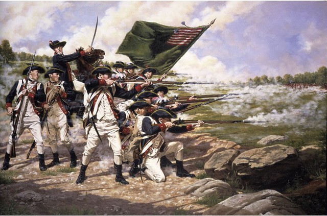  Rất nhiều người đã hy sinh trong cuộc chiến Brooklyn vào năm 1776 - trận đánh lớn nhất trong khuôn khổ Cách mạng Mỹ. Quân đội Anh tấn công vào Brooklyn và Long Island nhằm chiếm đóng New York và sông Hudson và đã thành công, nhưng cuối cùng lại rời đi khi toàn bộ cuộc chiến tranh kết thúc. 