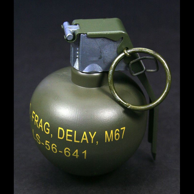  Mẫu lựu đạn M67 đã có tuổi thọ gần 50 năm. 