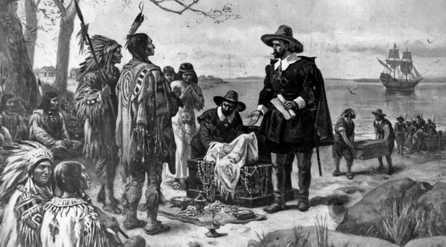 Tướng Peter Munuit của Hà Lan đã mua lại mảnh đất này từ bộ lạc Lenape với số tiền 60 gulden (tiền tệ Hà Lan), chỉ tương đương 1000 USD hiện nay. 