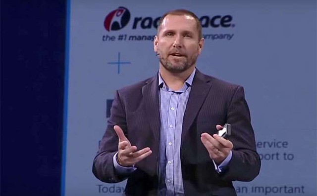  Taylor Rhodes, CEO của Rackspace. 