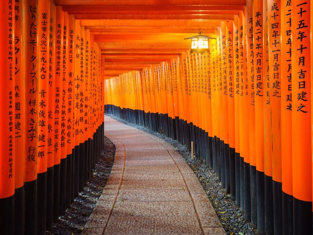  Và khoảng 400 đền thờ Shinto cùng các công trình tín ngưỡng linh thiêng có thể kể đến như Fushimi Inari Taisha. 