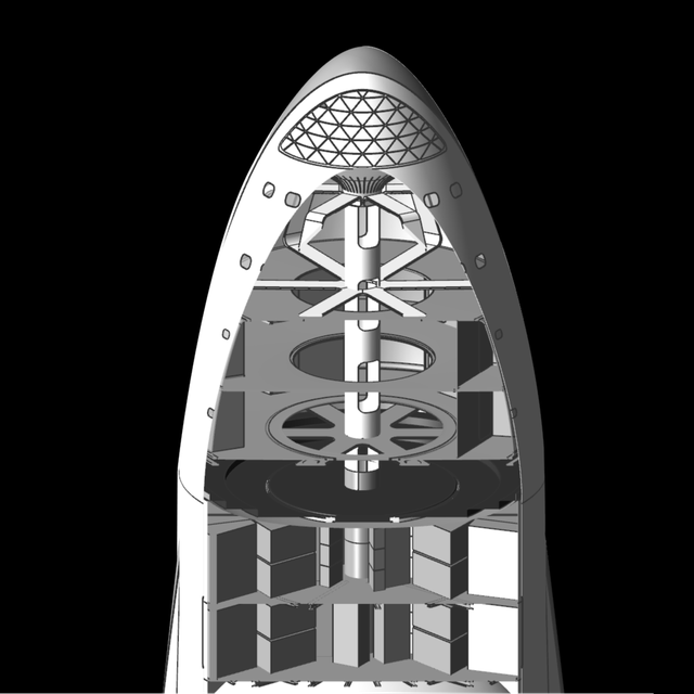 Nếu đây là bên trong tàu vũ trụ của Elon Musk đến Sao Hỏa, bạn có muốn đi không? - Ảnh 2.