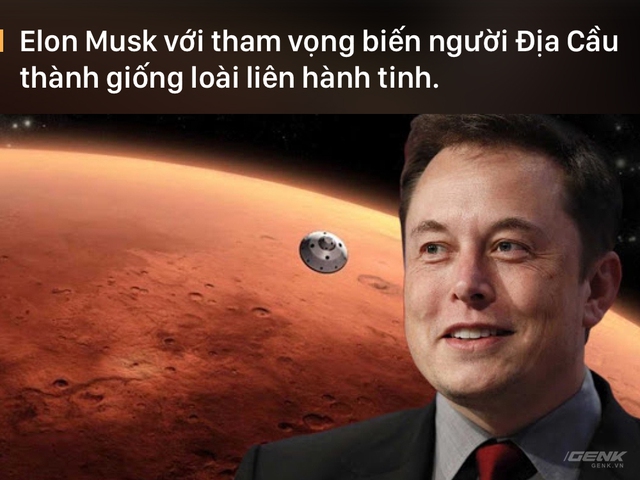 Elon đưa ra hai lựa chọn, hoặc là chờ chết trên Trái Đất, hoặc là lên Sao Hỏa tiếp tục sinh sống. 