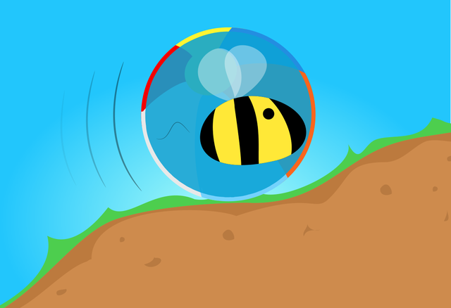  Trở thành một con ong khổng lồ, đánh bại những con ong le ve khác và di chuyển theo một hướng duy nhất, đi nhanh chóng nhất. 