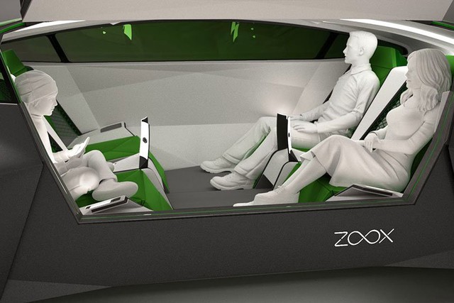  Concept phương tiện của Zoox vào năm 2013 