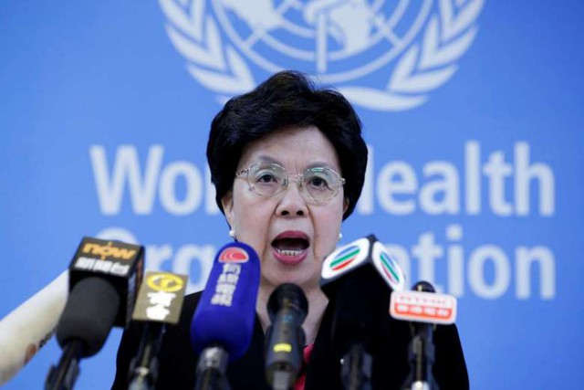
Bà Margaret Chan, Tổng giám đốc Tổ chức Y tế thế giới (WHO) tuyên bố bệnh sởi bị xóa sổ khỏi Châu Mỹ
